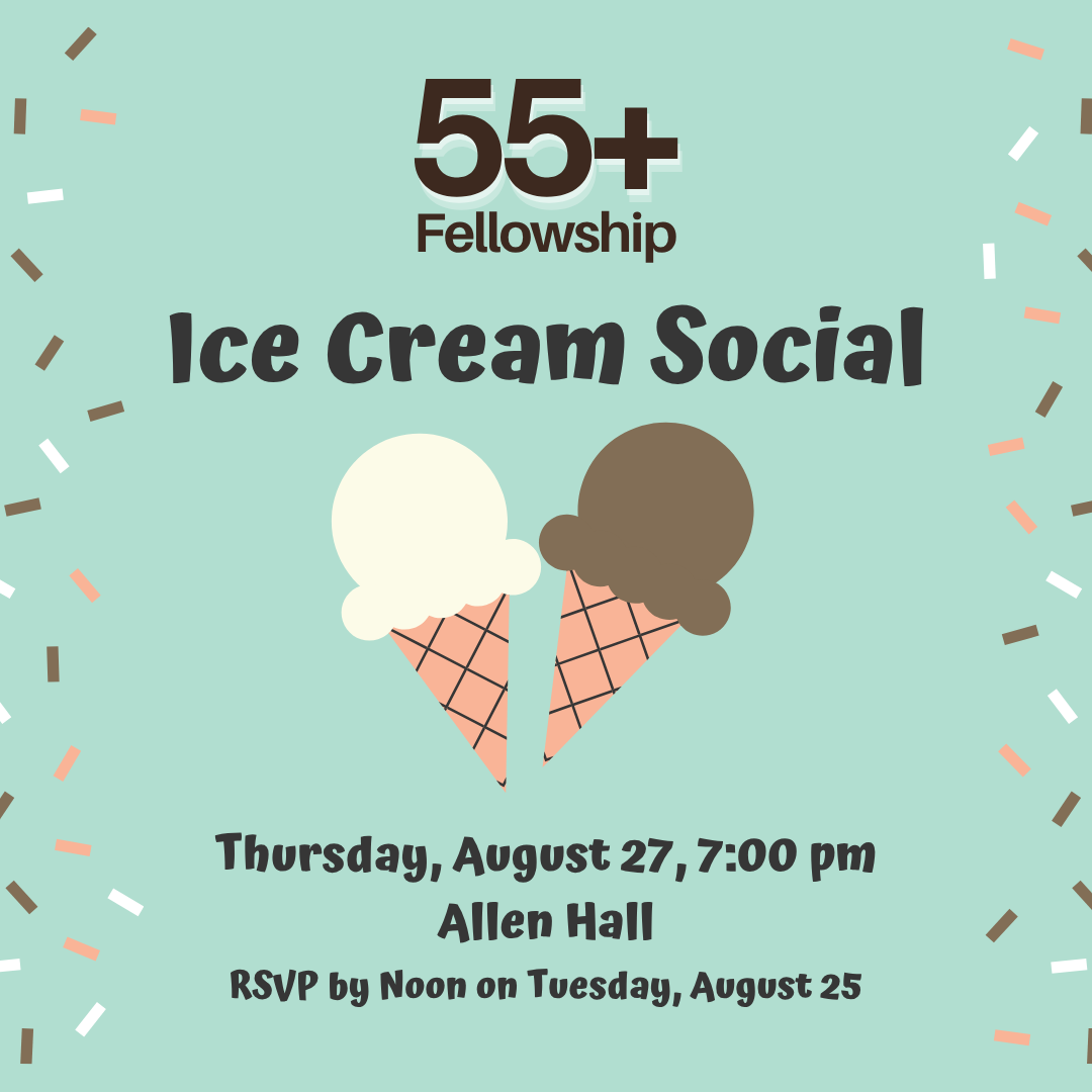55+ Ice Cream Social