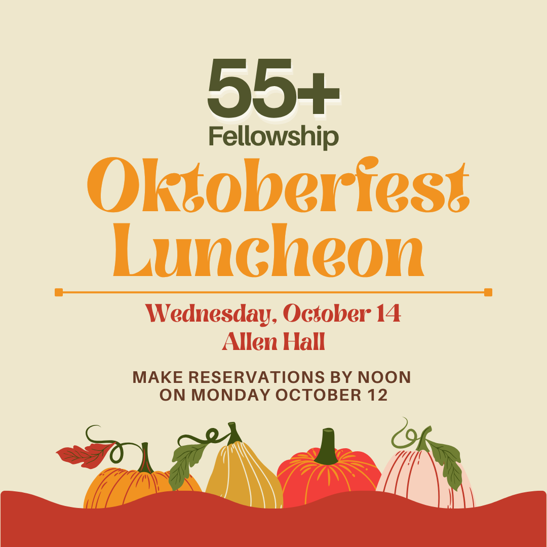 55+ Oktoberfest Luncheon