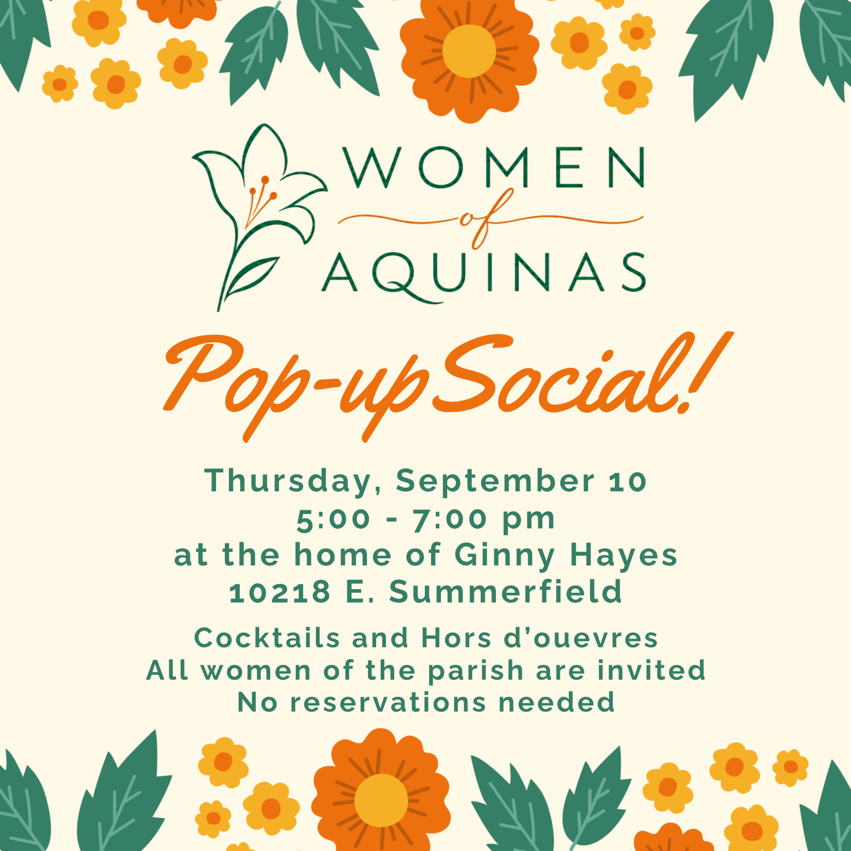 WOA Pop-Up Social